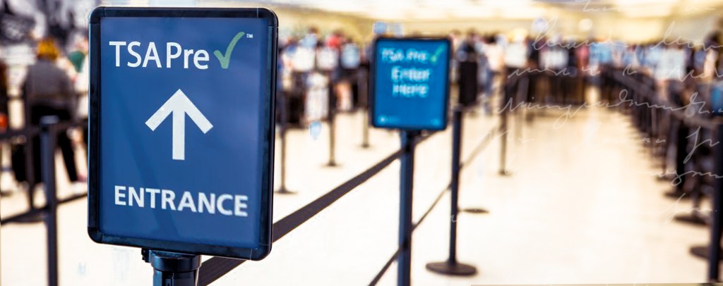 TSA PreCheck entrance