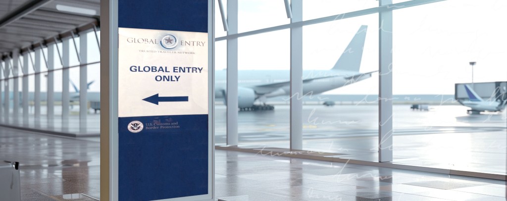 Global Entry entrance